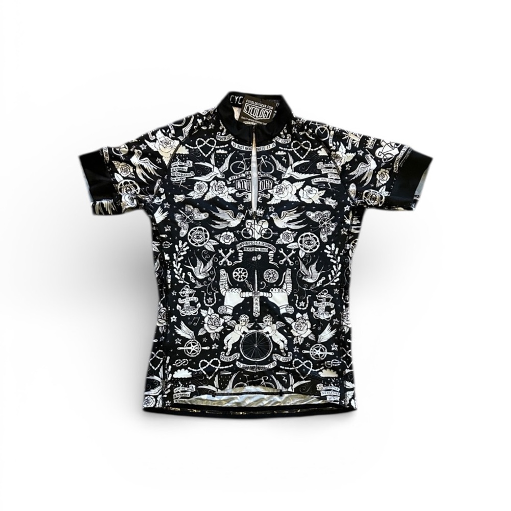 Cycology Performance Cycling Wear Zipper Front Artisan Designed Goods